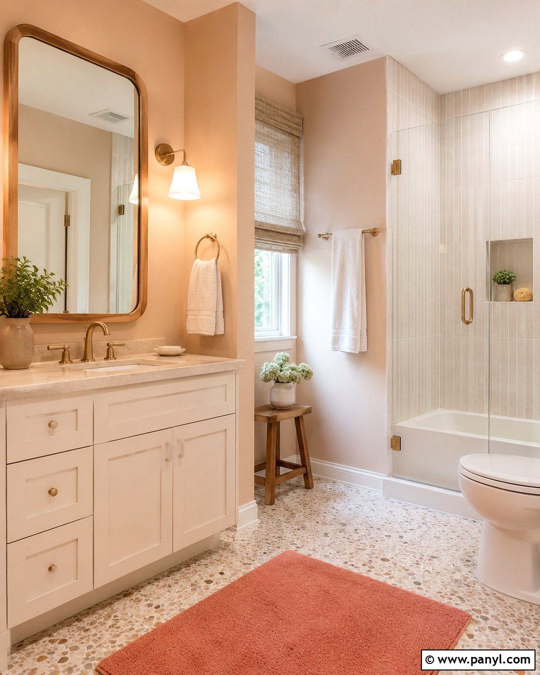 Peach Beige Bathroom Walls - 20 Bathroom Wall Colors 2027