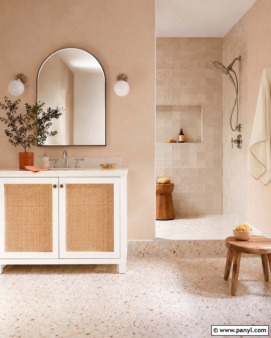 Peach Beige Bathroom - 20 Beige Bathroom Colors