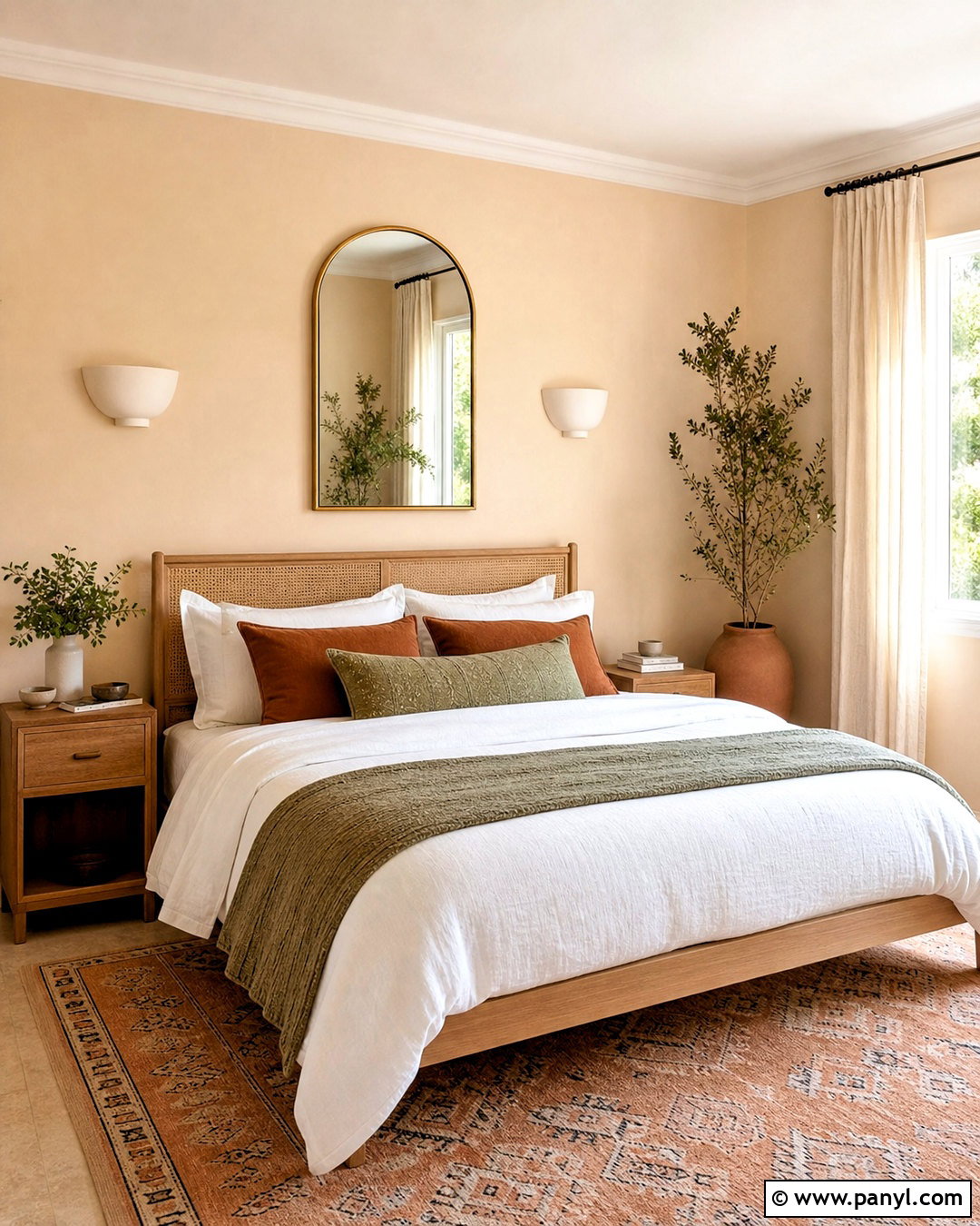 Peach Beige Small Bedroom - 20 small bedroom wall colors
