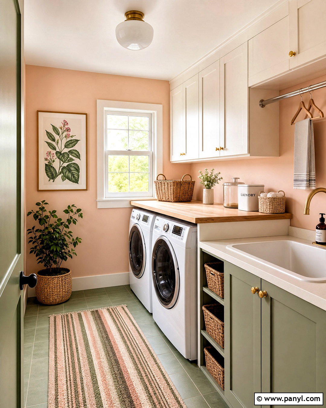Peach Blossom SW 6624 Paint Color - 20 peach paint colors