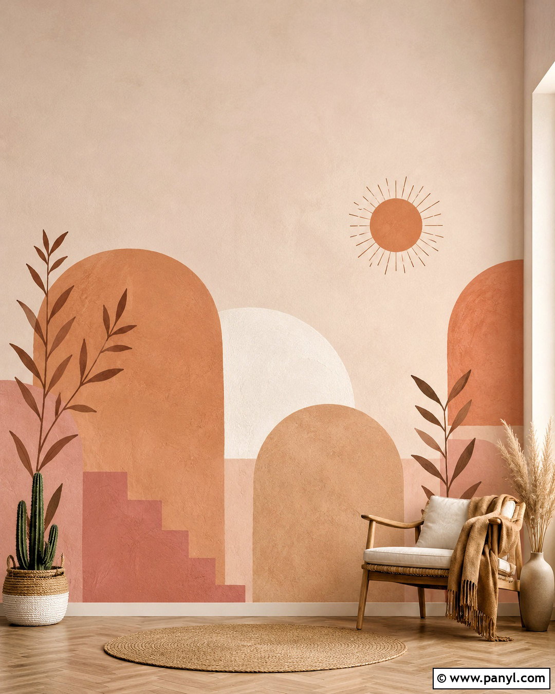 Peach Boho Background Wallpaper - 20 peach background wallpapers