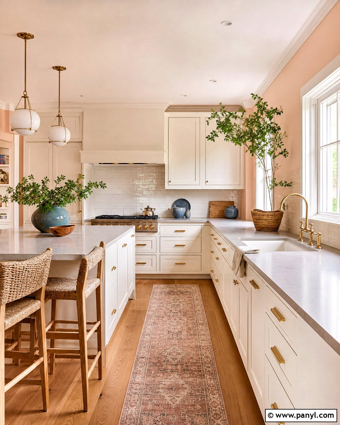Peach Cloud 2169-60 Paint Color - 20 peach paint colors