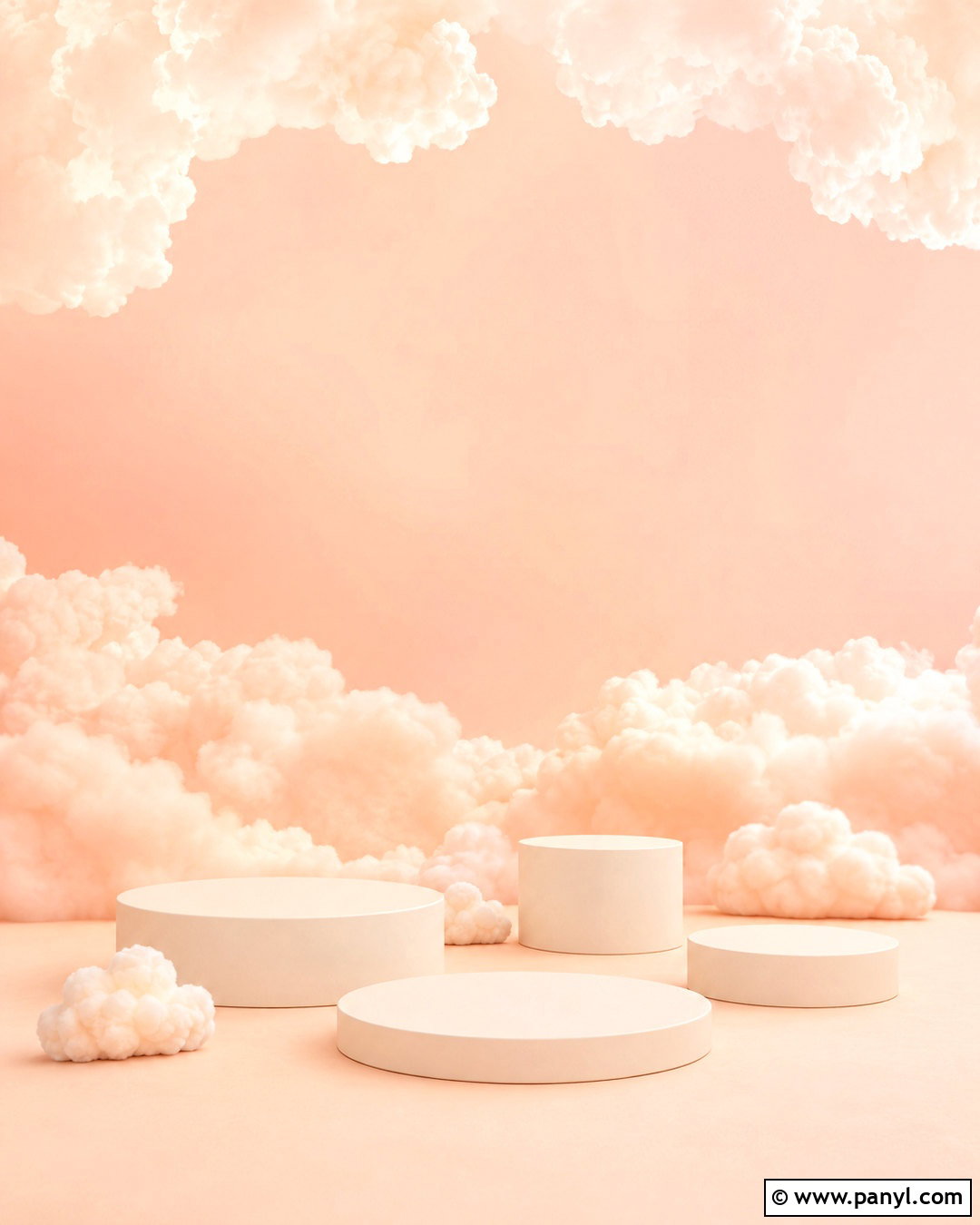 Peach Cloud Background - 20 peachy background ideas