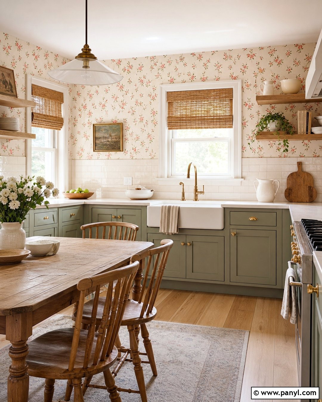 Peach Cottage Wallpaper Kitchen - 35 Peach Color Wallpaper Aesthetic Ideas