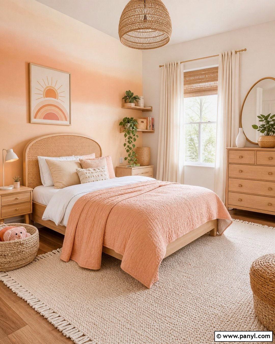 20 Pastel Ombre Wall In Kids Room Ideas: Playful Looks Kids Love