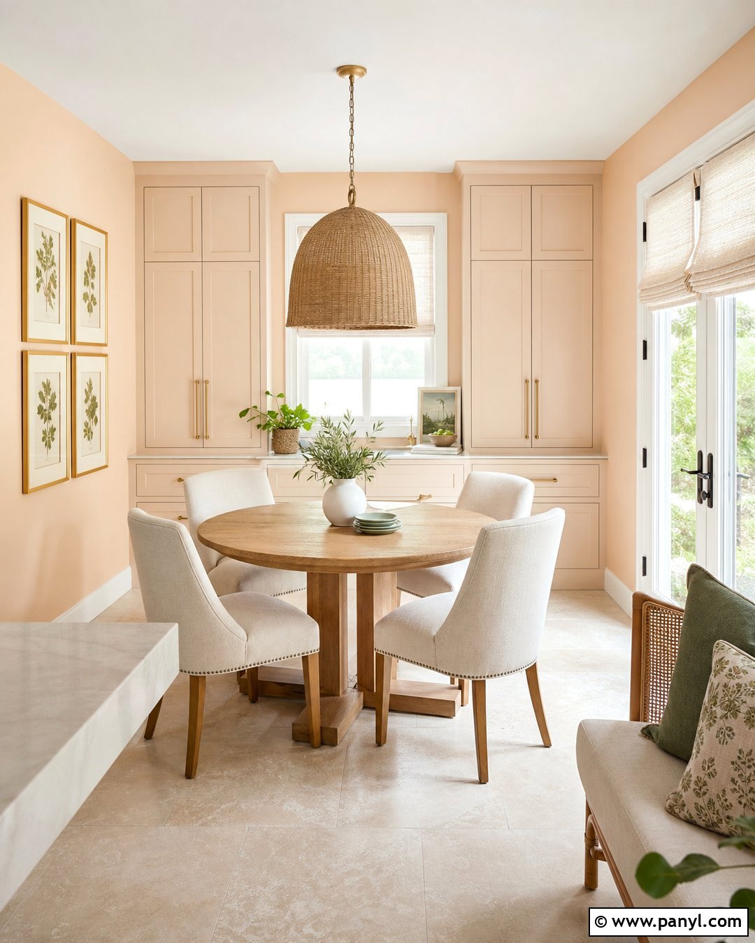 Peach Cream Wall Color - 20 Airy Wall Colors