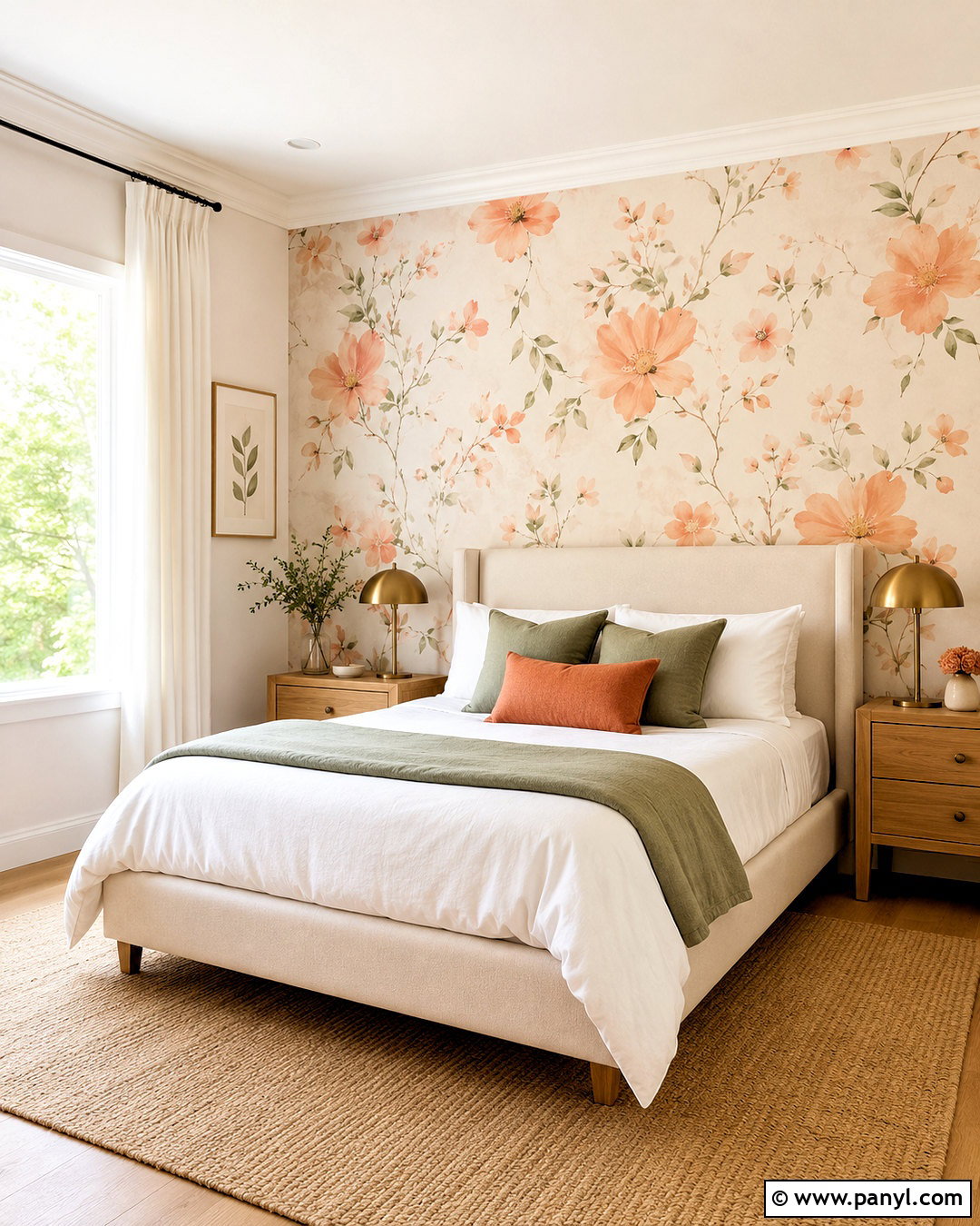 Peach Floral Wallpaper Bedroom - 20 peachy aesthetic wallpaper ideas