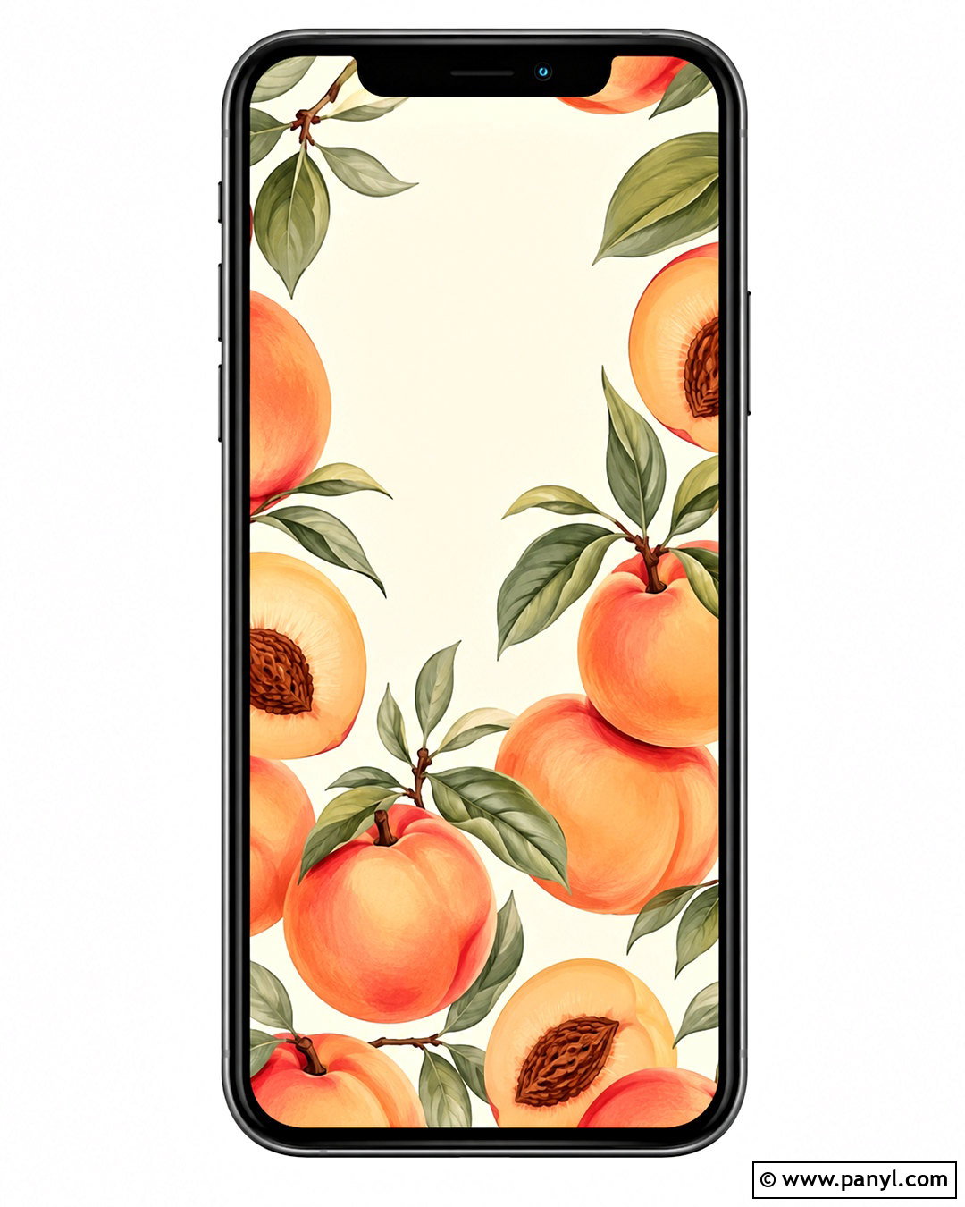 Peach Fruit Pattern iPhone Wallpaper - 20 peach wallpaper aesthetic iphone ideas