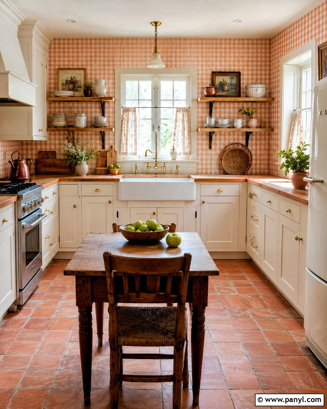 Peach Gingham Wallpaper - 20 peach aesthetic wallpaper vintage ideas