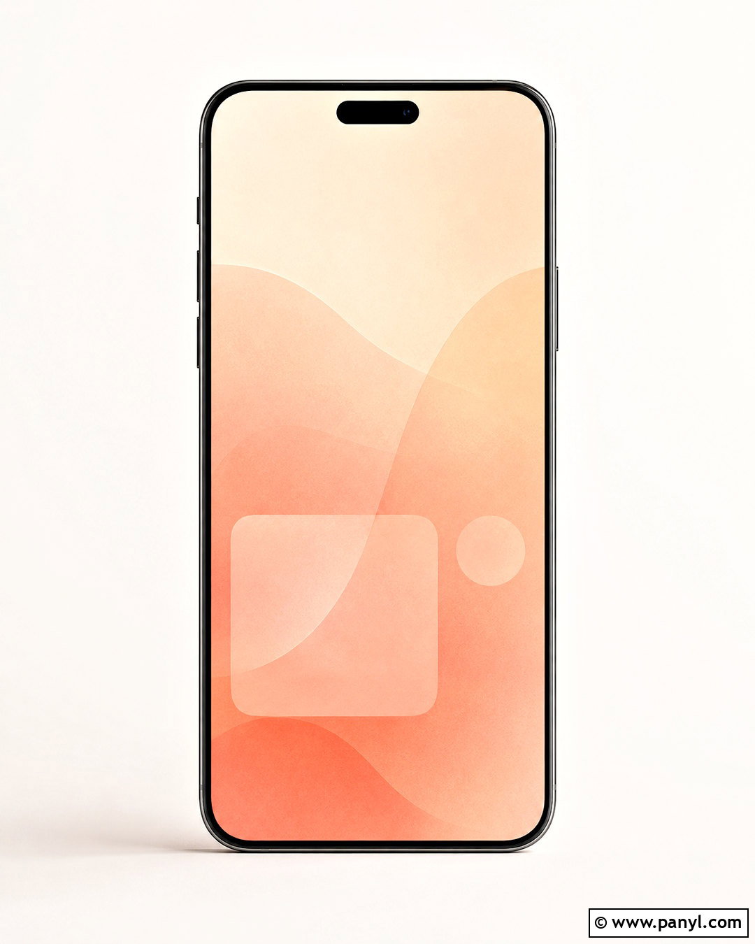 Peach Gradient Lockscreen - 20 peach lockscreen ideas