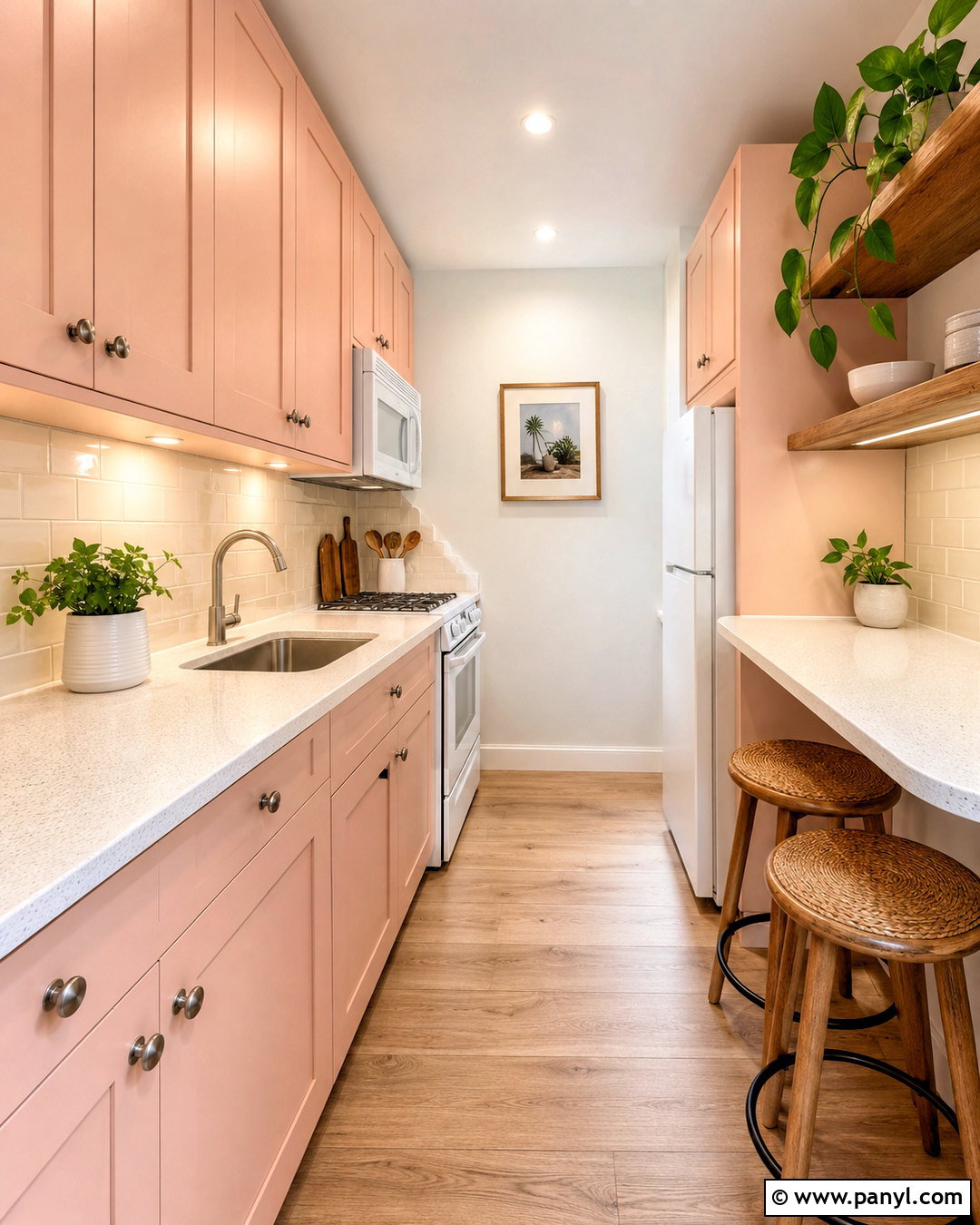 Peach Kitchen Cabinets For A Small Kitchen - 20 peach kitchen cabinets