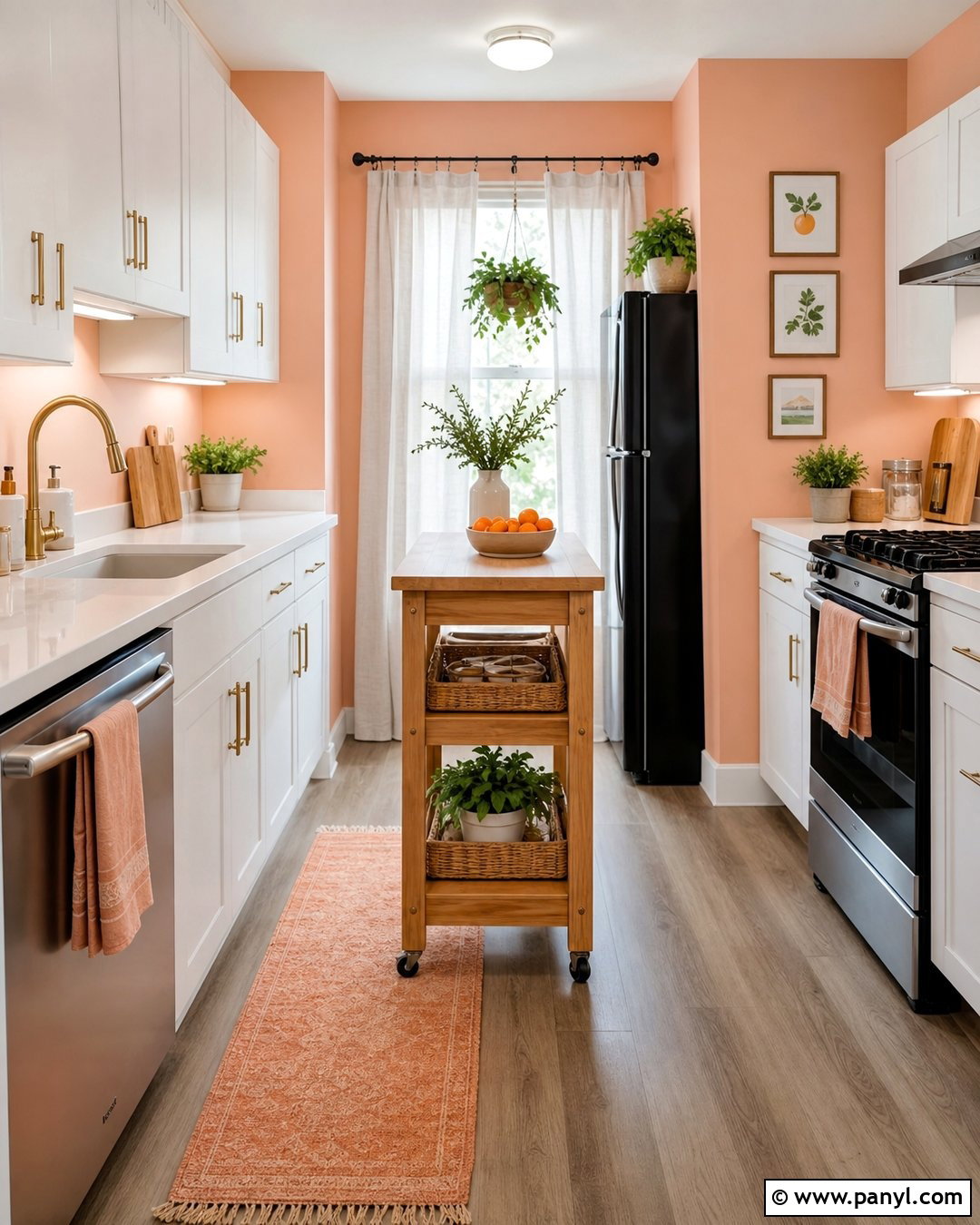 Peach Kitchen Walls For A Rental - 35 peach kitchen walls
