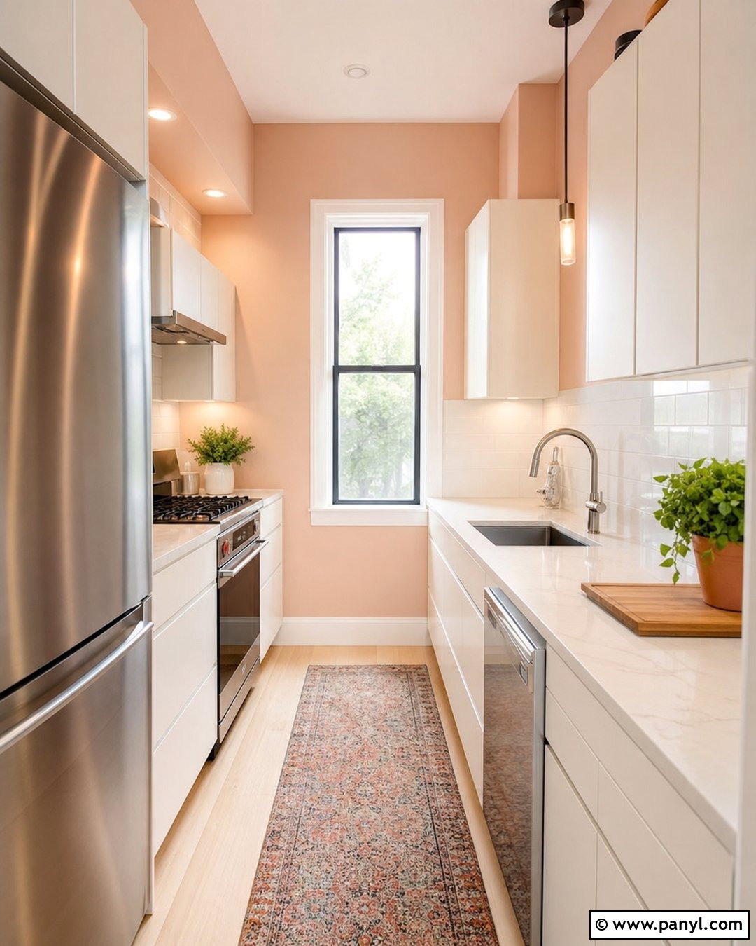Peach Kitchen Walls In A Small Kitchen - 35 peach kitchen walls