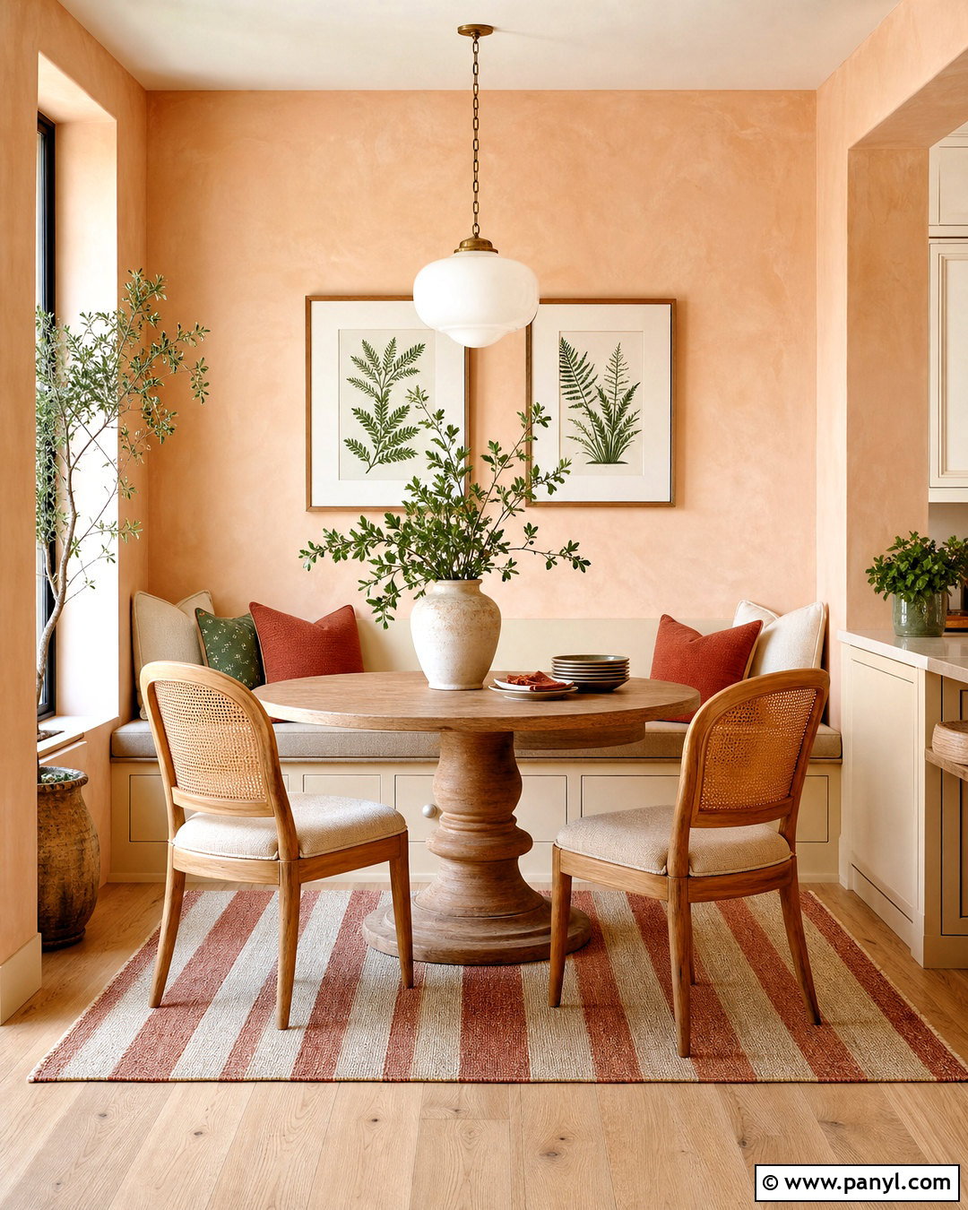 Peach Limewash Palette - 20 limewash color palette ideas