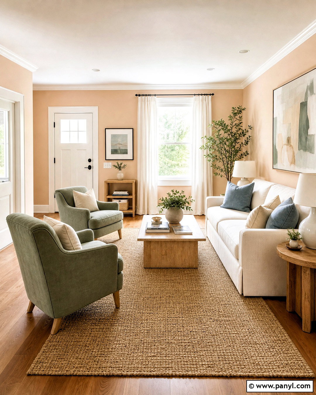 Peach Living Room Paint - 20 home painting ideas living room ideas