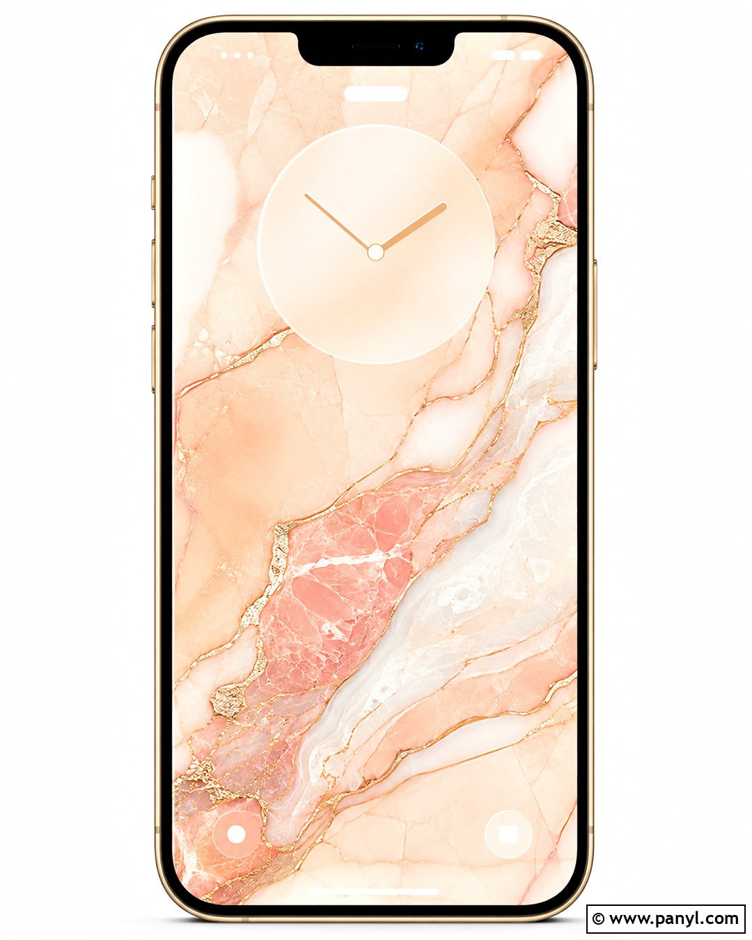 Peach Marble Lockscreen - 20 peach lockscreen ideas