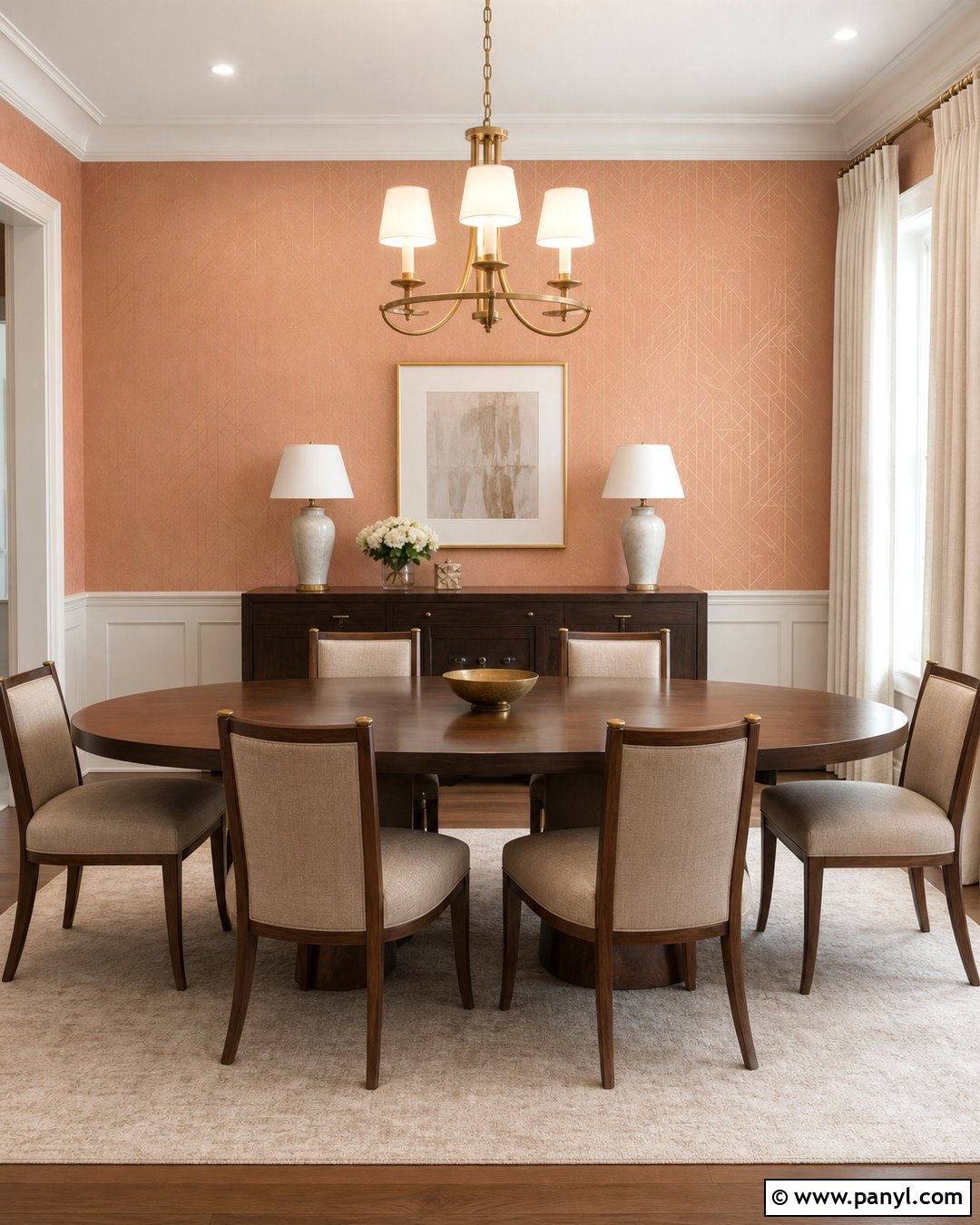 35 Peach Color Wallpaper Aesthetic Ideas for Dreamy Rooms