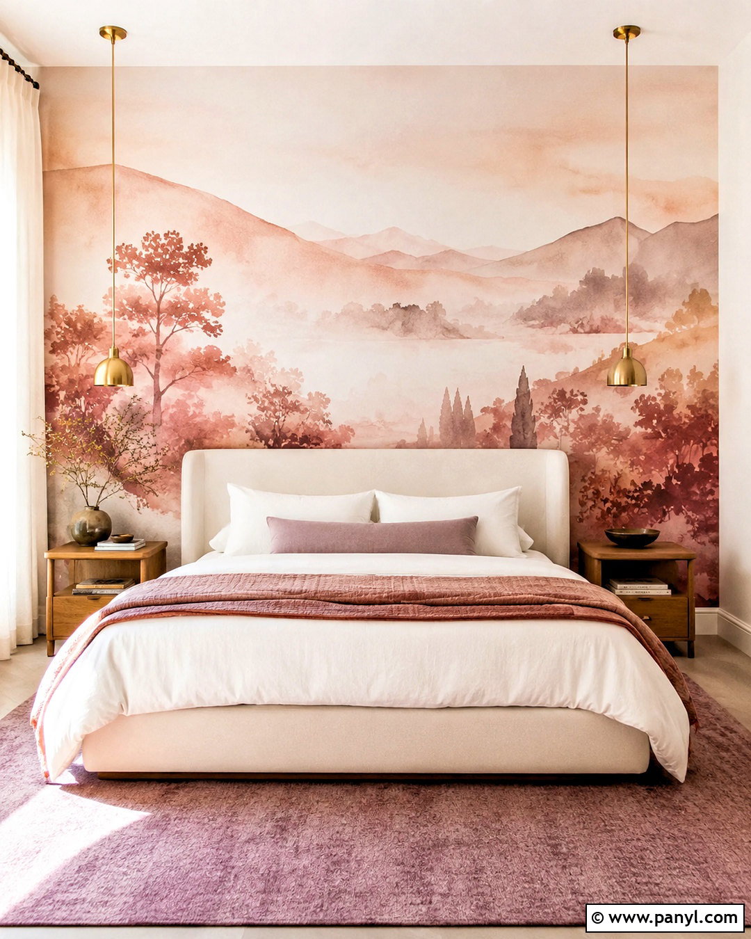 Peach Mural Wallpaper Bedroom - 20 peach color wallpaper ideas