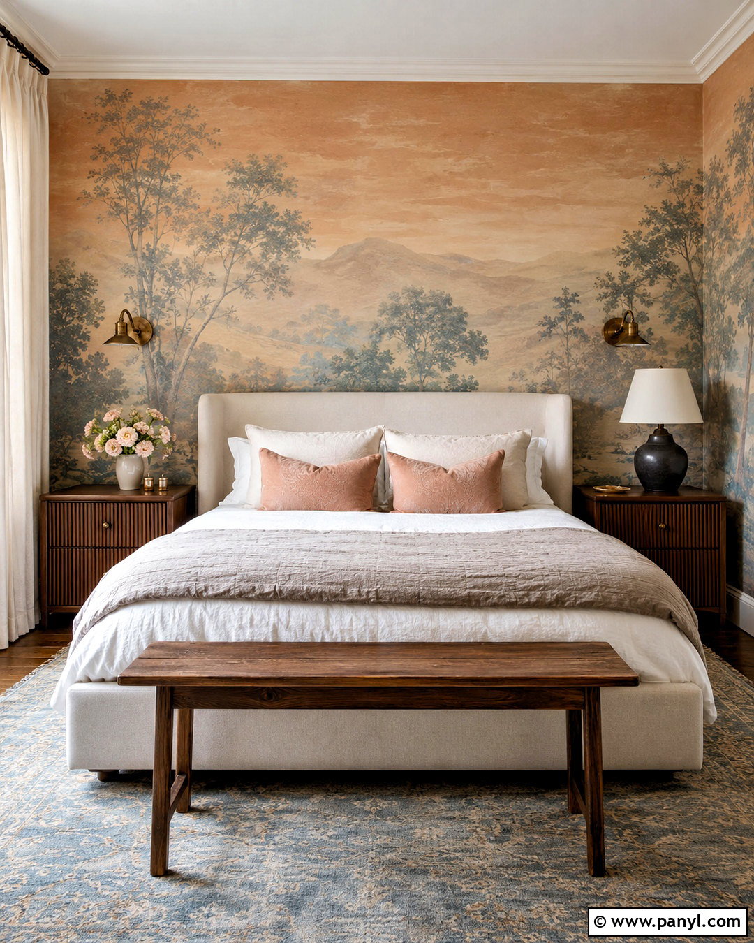 Peach Mural Wallpaper - 20 peach aesthetic wallpaper vintage ideas