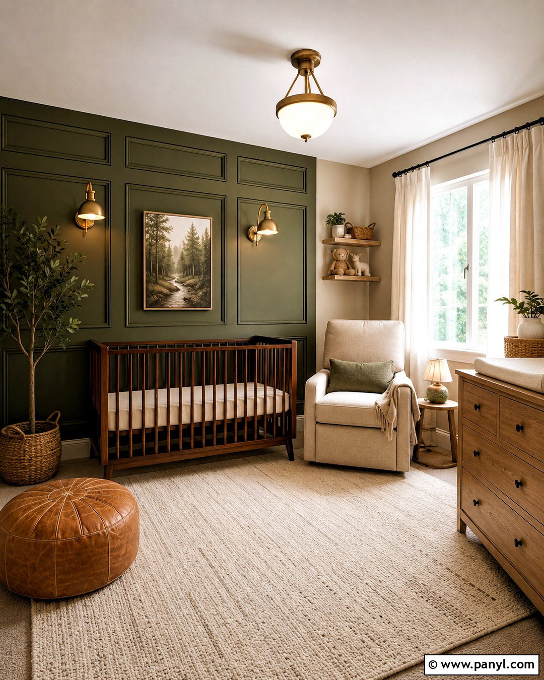 Peach Nursery Palette - 20 nursery color palette ideas