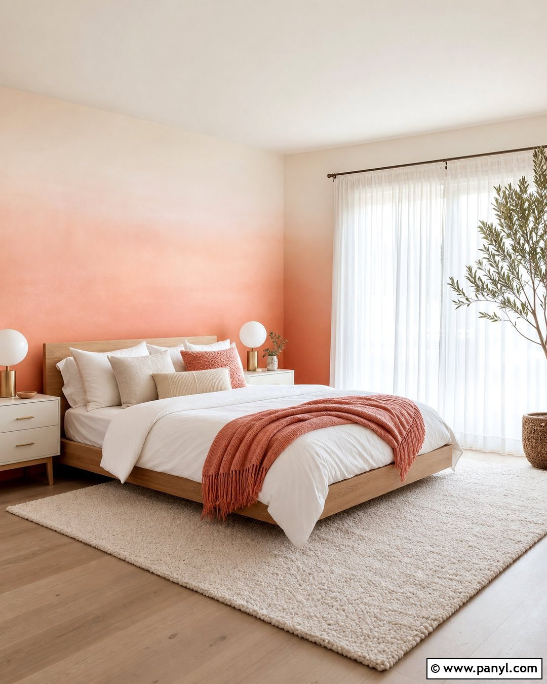 Peach Ombre Wallpaper Bedroom - 35 Peach Color Wallpaper Aesthetic Ideas
