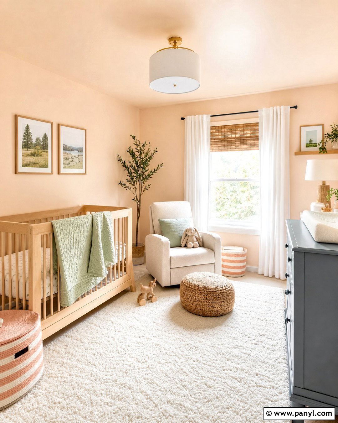 Peach Parfait 2175-70 Paint Color - 20 peach paint colors