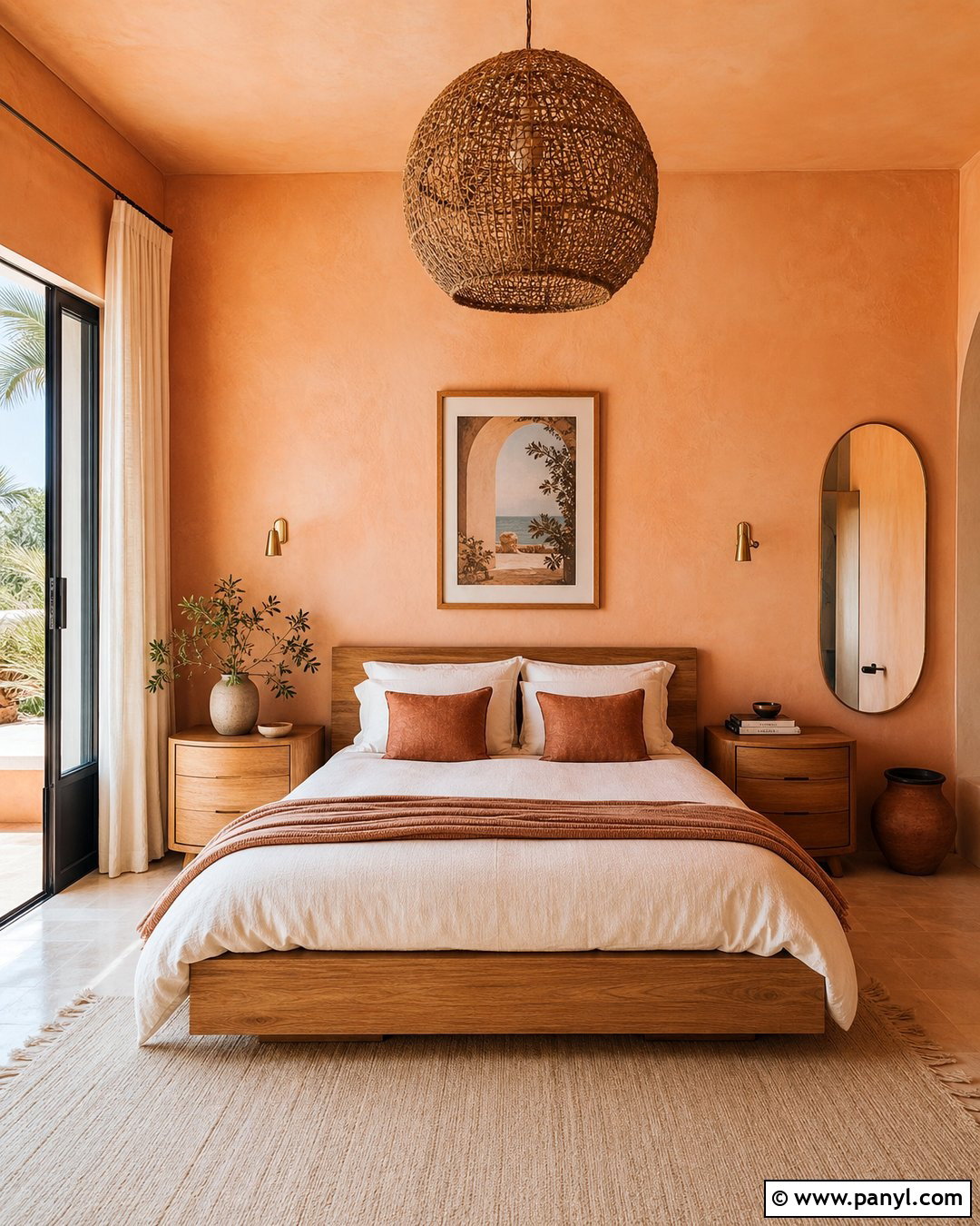 Peach Plaster Bedroom Walls - 25 Peachy Wall Color Ideas