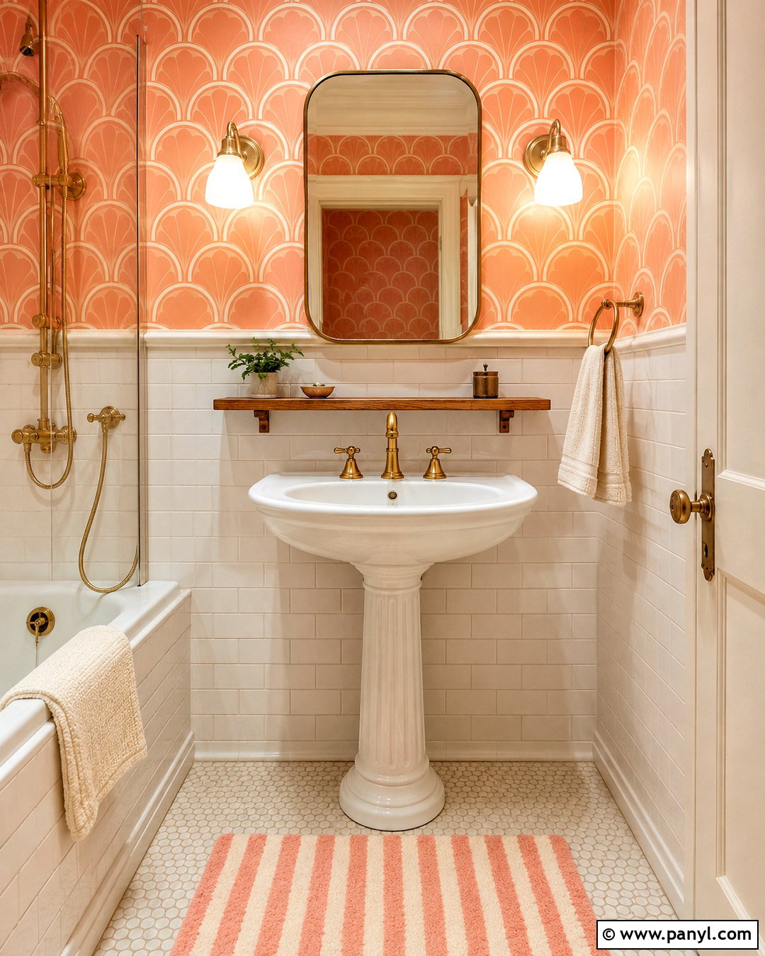 Peach Scallop Wallpaper - 20 peach aesthetic wallpaper vintage ideas