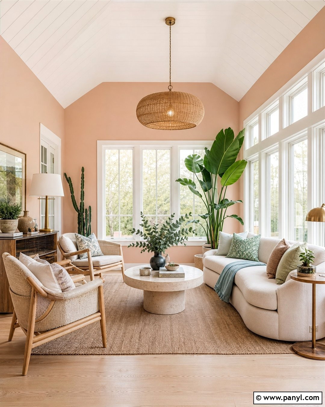 Peach Sunroom Walls - 30 sunroom wall colors