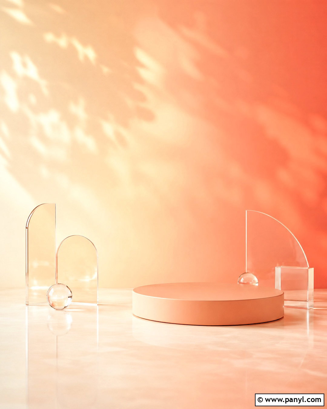 Peach Sunset Gradient Background - 20 peachy background ideas