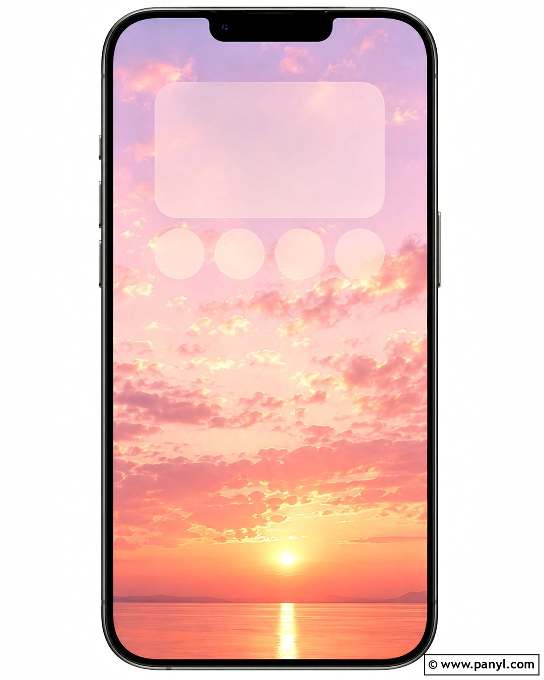 Peach Sunset Sky Lockscreen - 20 peach lockscreen ideas