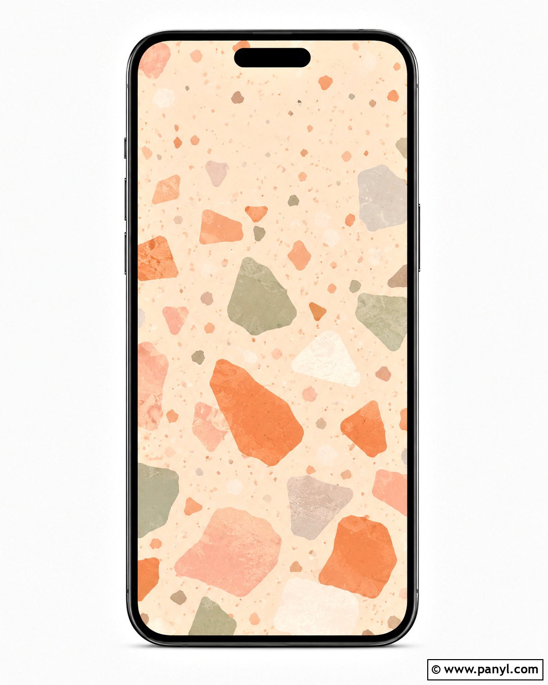 Peach Terrazzo Lockscreen - 20 peach lockscreen ideas
