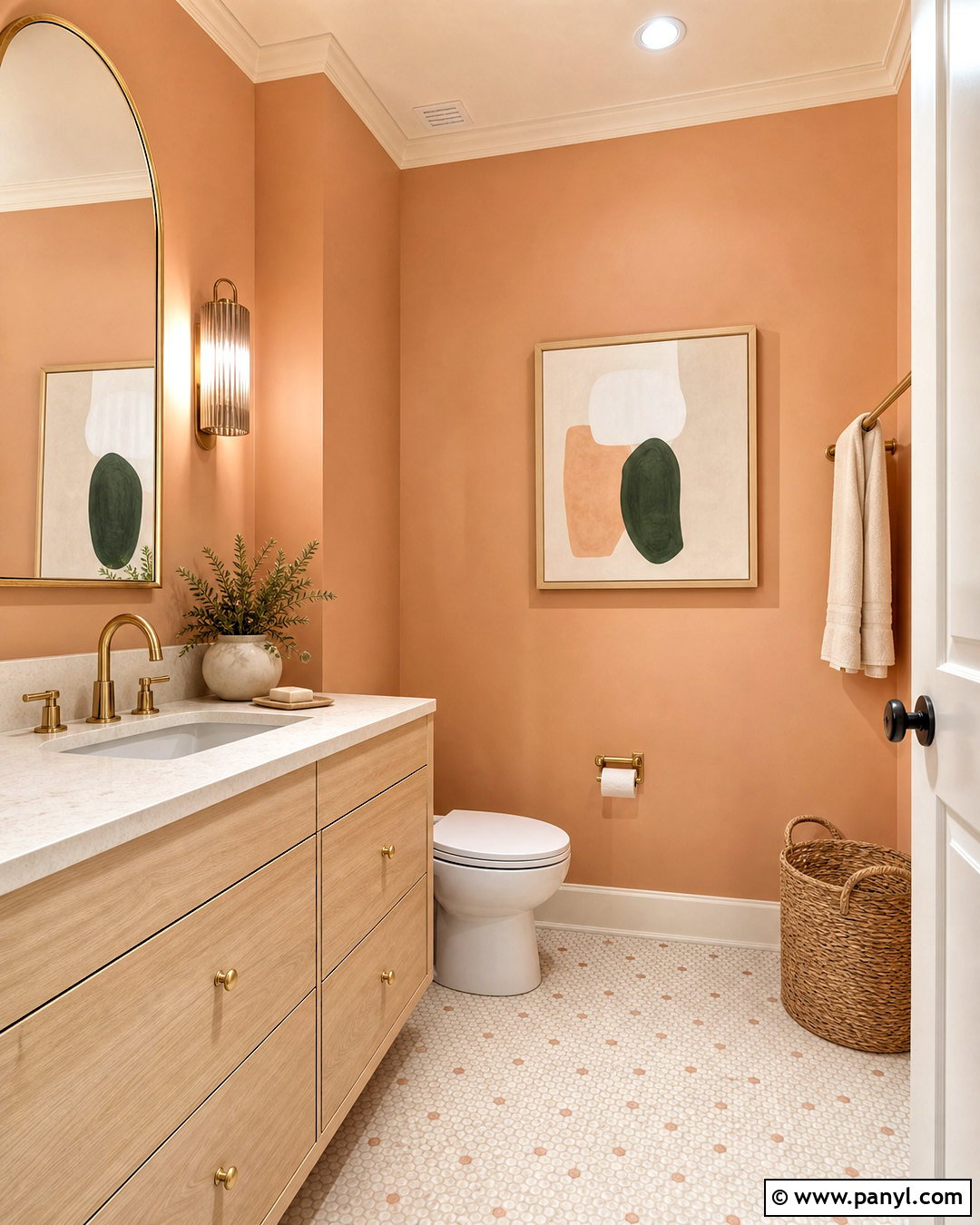 Peach Toilet Paint - 20 toilet paint ideas