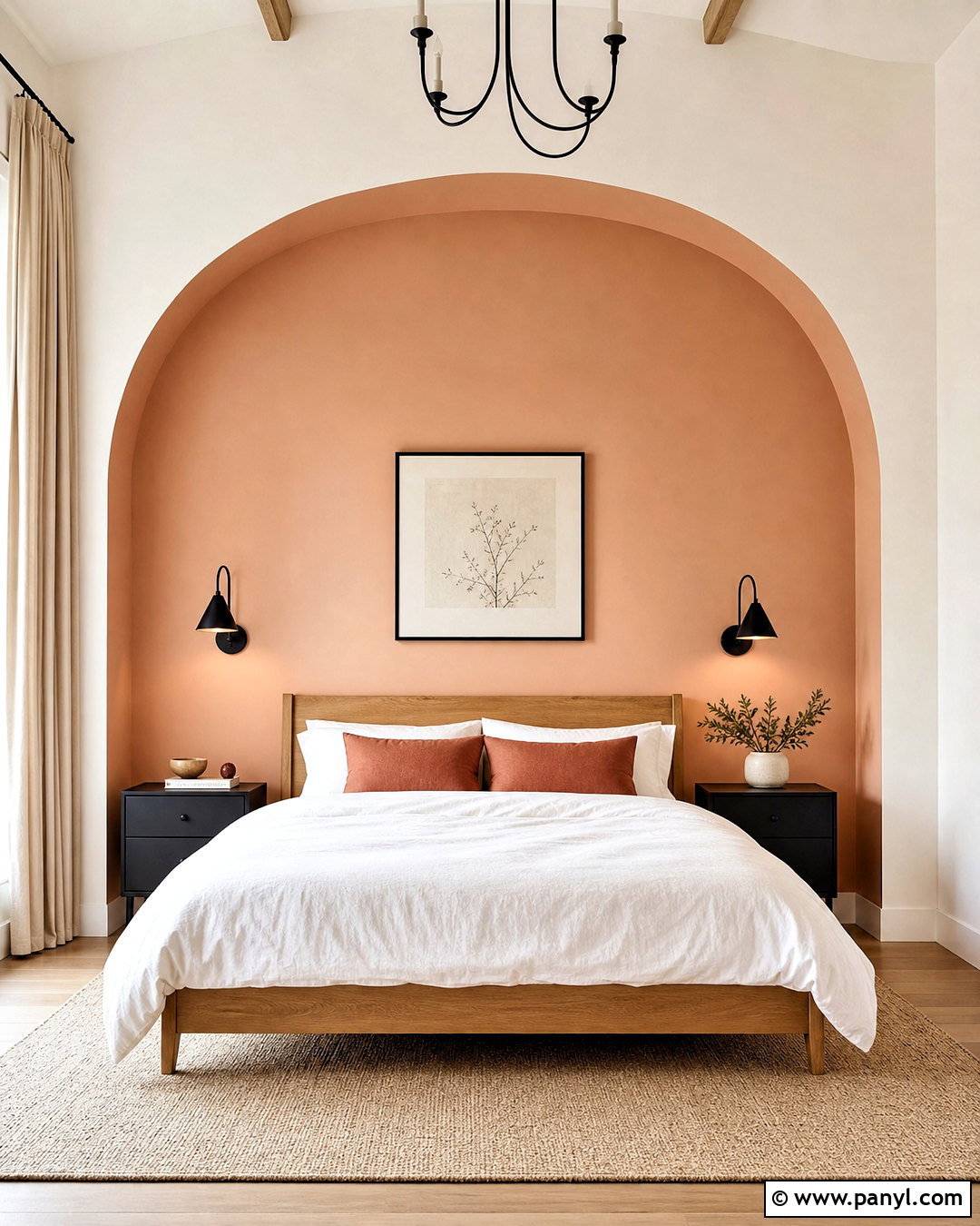 Peach Wall Paint Arch - 20 peach wall paint ideas