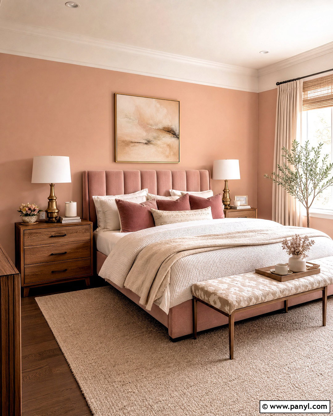 Peach Wall Paint With Blush Pink - 20 peach wall paint ideas