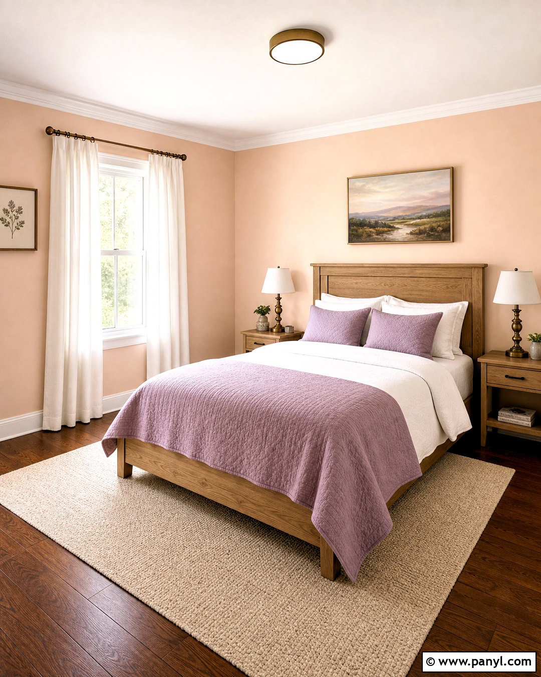 Peach Wall Paint With Lavender - 20 peach wall paint ideas