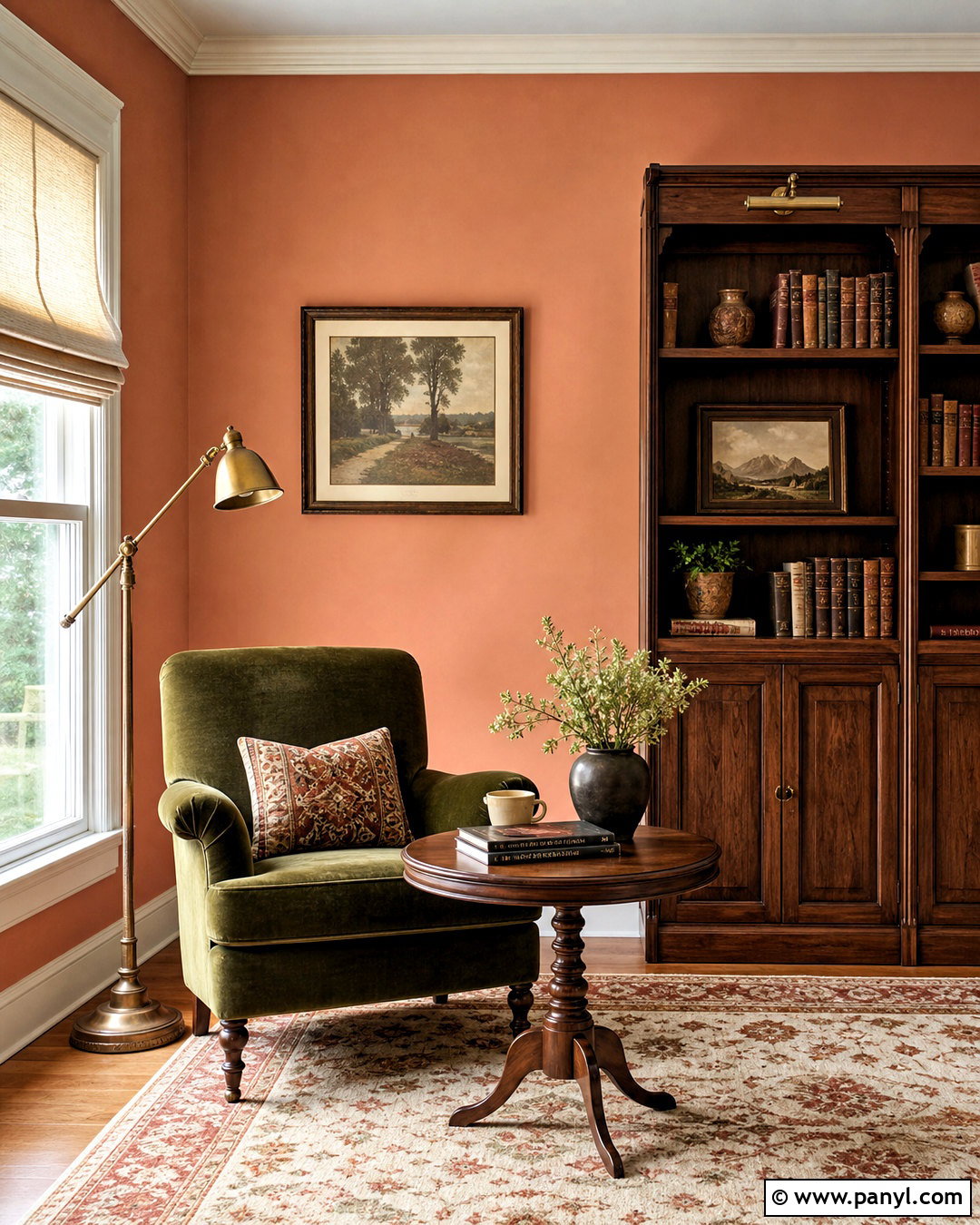 Peach Wall Paint With Olive Green - 20 peach wall paint ideas