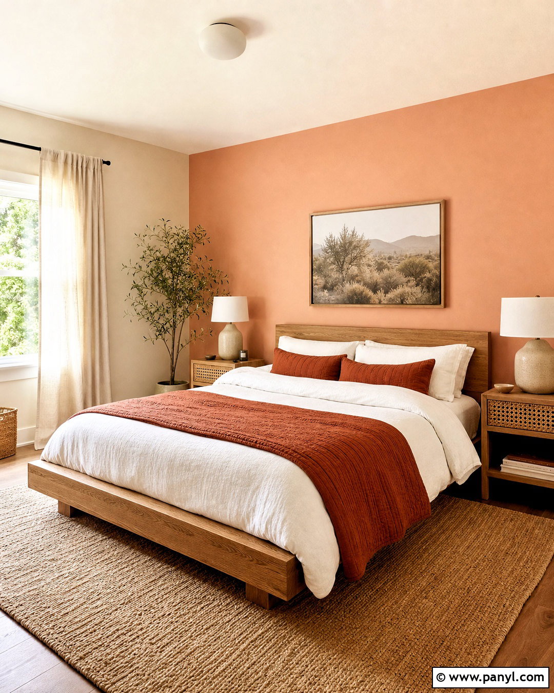 Peach Wall Paint With Terracotta Accents - 20 peach wall paint ideas