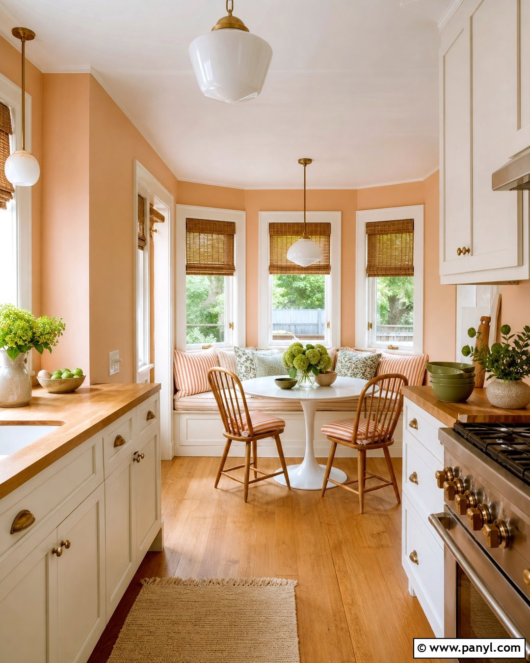 Peach Walls - 35 House Wall Colors