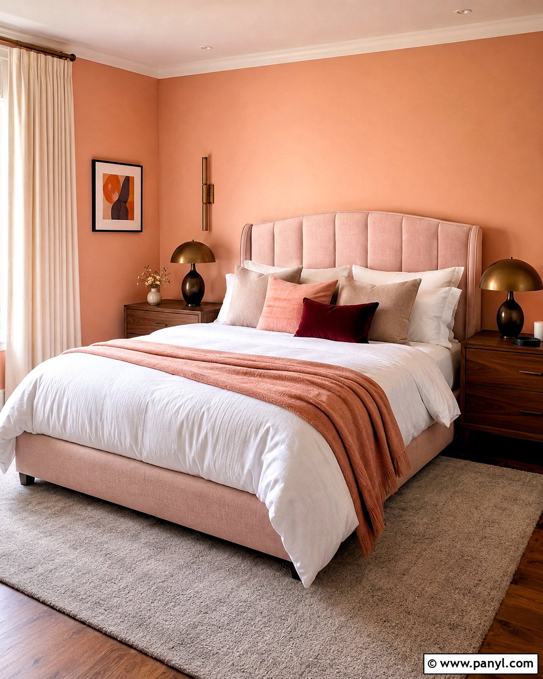 Peach Walls With Blush Pink - 20 What Color Goes With Peach Walls