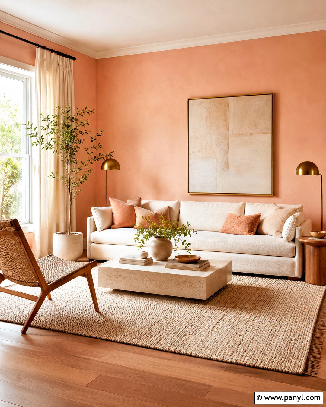 Peach Walls With Cream - 20 What Color Goes With Peach Walls