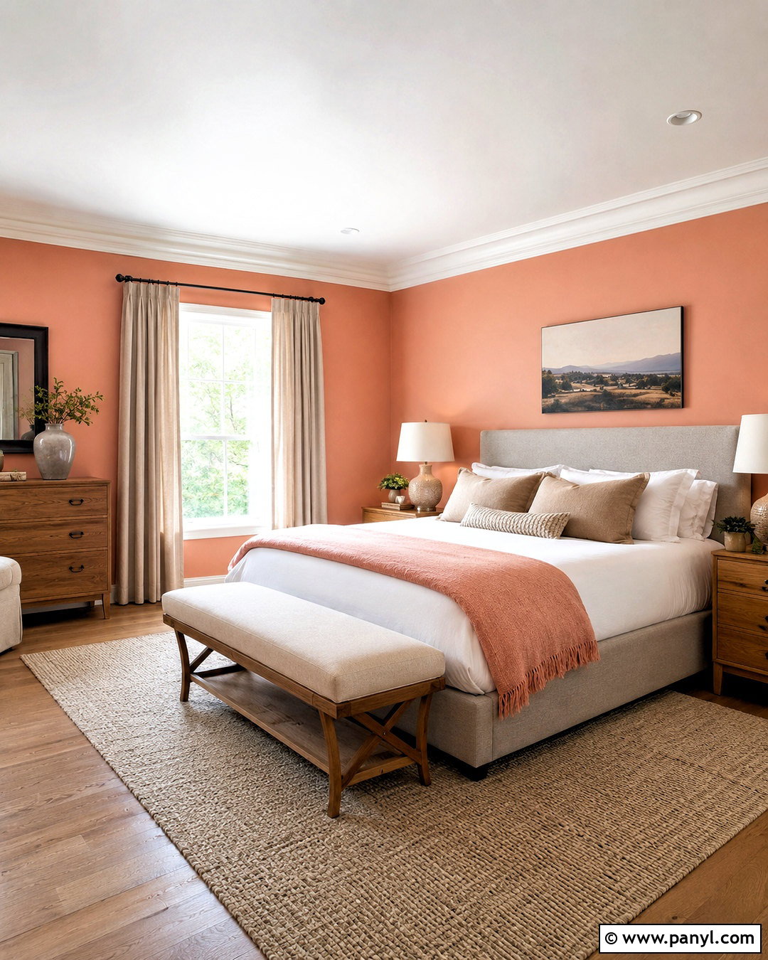 Peach Walls With Greige - 20 What Color Goes With Peach Walls