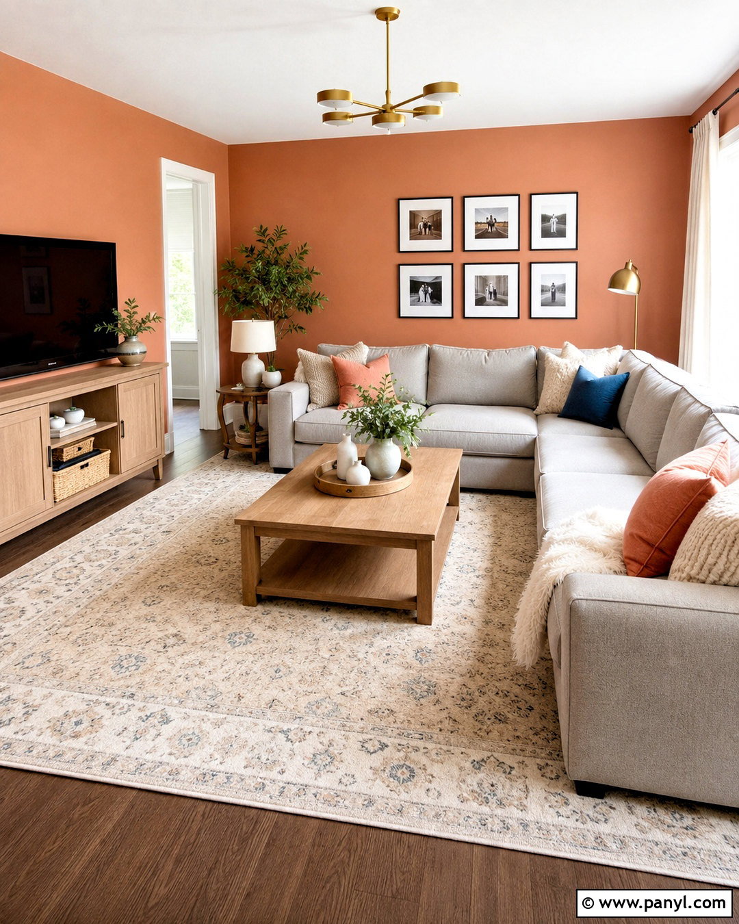 Peach Walls With Light Gray - 20 What Color Goes With Peach Walls