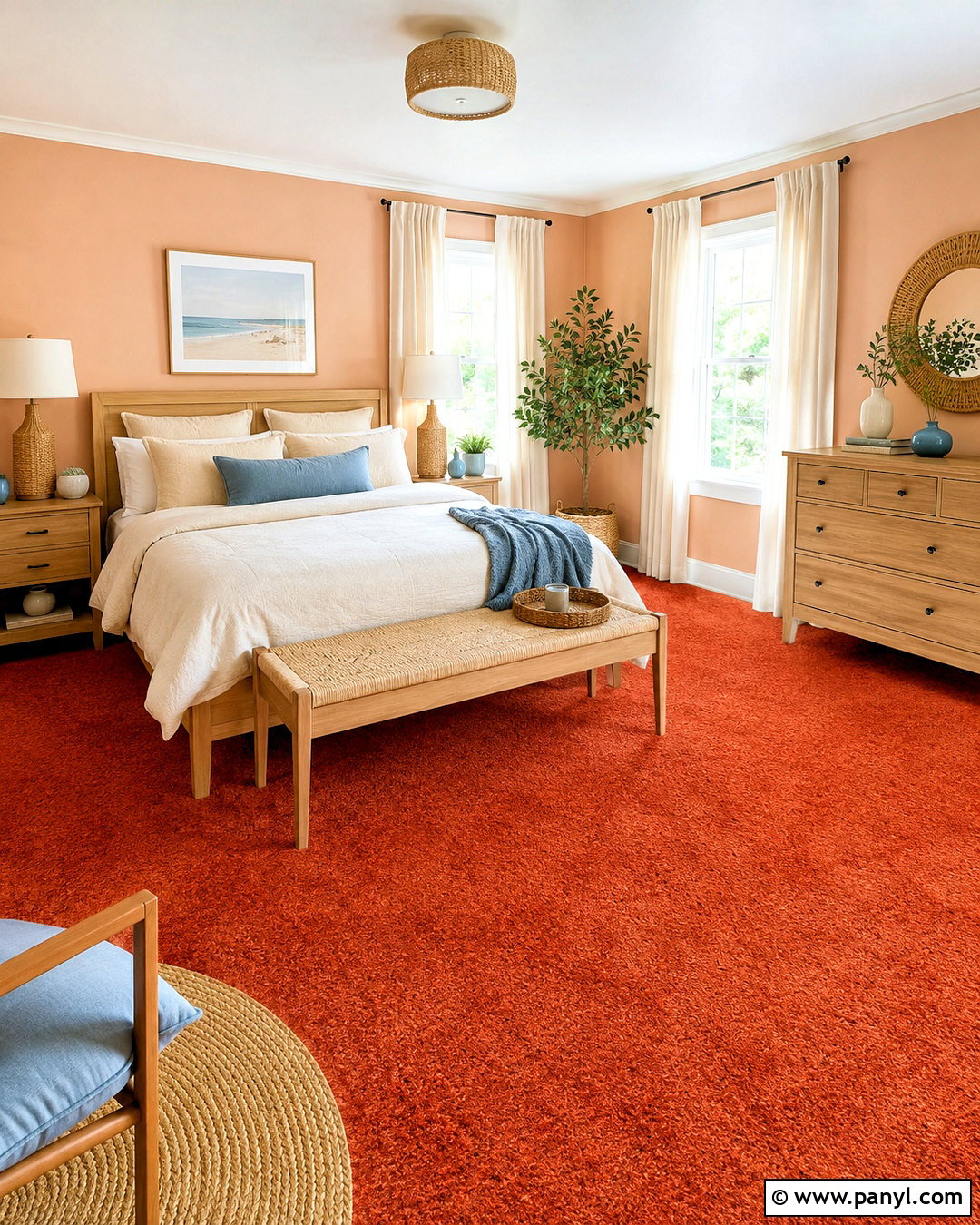 20 What Color Walls Go With Red Carpet Ideas: Top Picks
