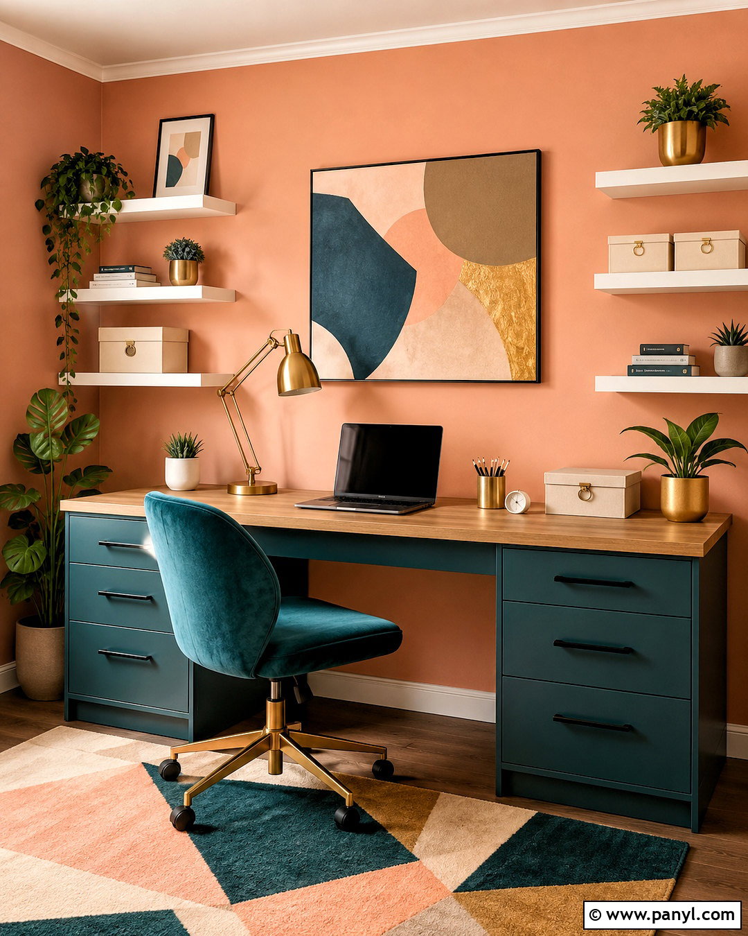 Peach Walls With Teal - 20 What Color Goes With Peach Walls