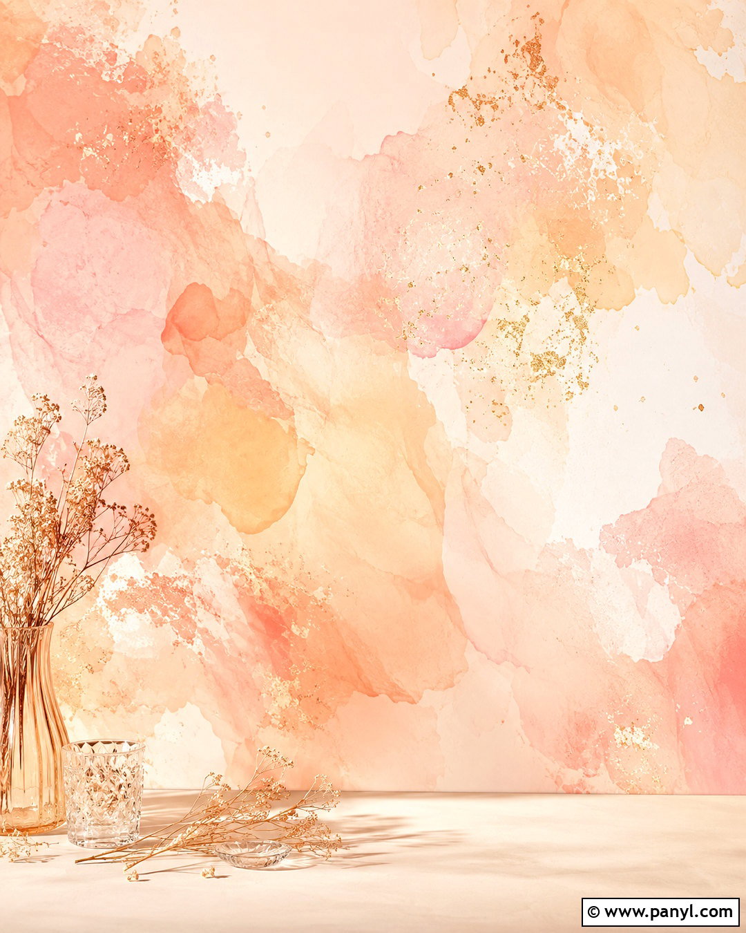 Peach Watercolor Background - 20 peachy background ideas