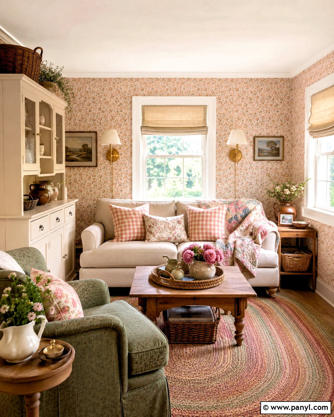 Peachy Pink Cottage Room - 20 peachy pink aesthetic ideas