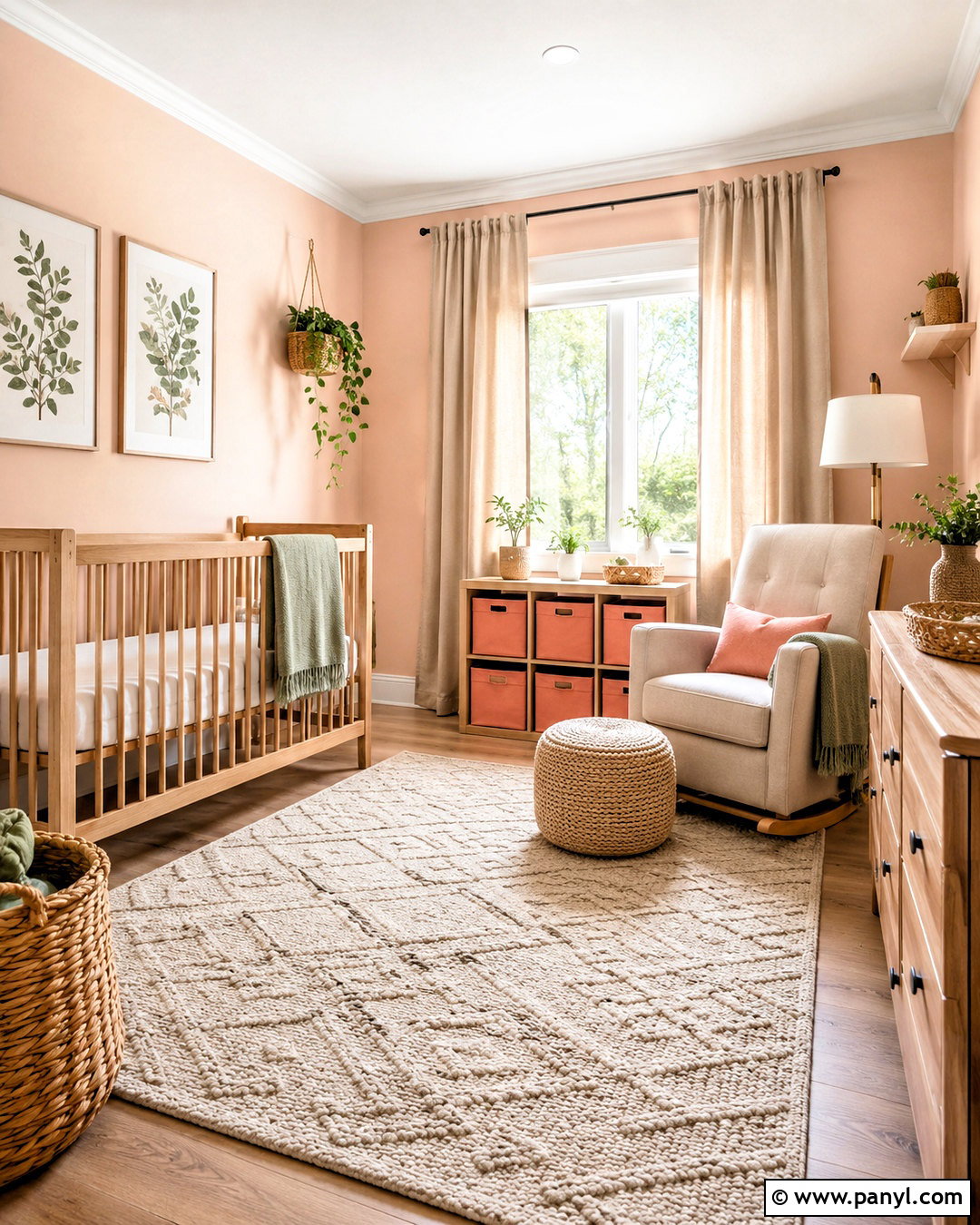 Peachy Pink Nursery - 20 peachy pink aesthetic ideas