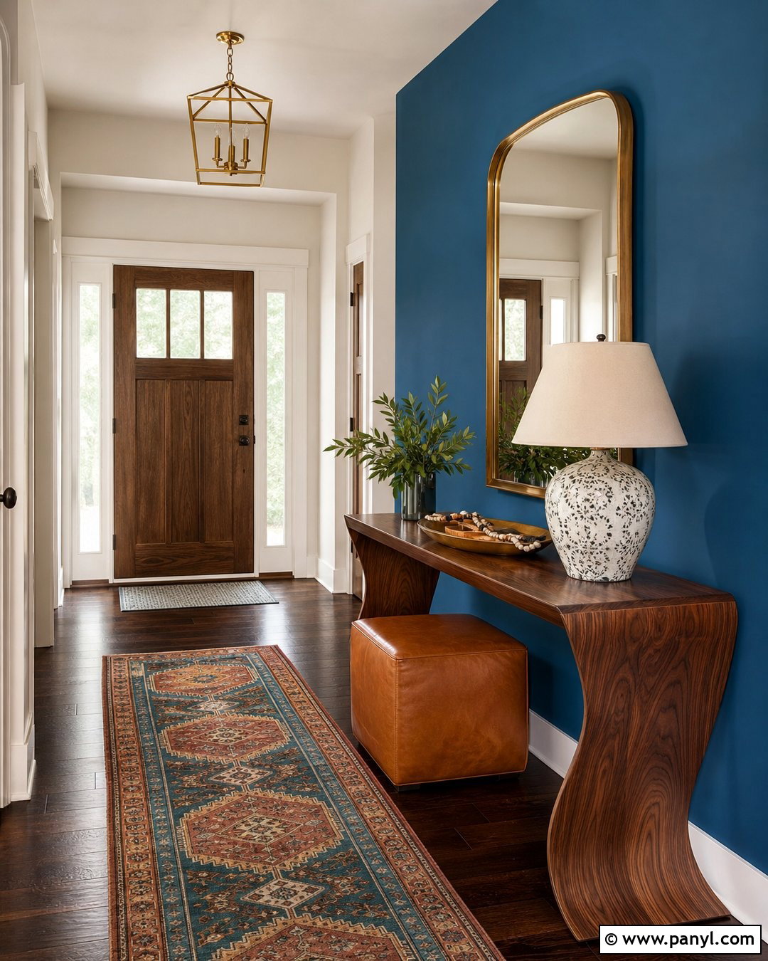 Peacock Blue Accent Wall - 20 Cool Accent Wall Colors