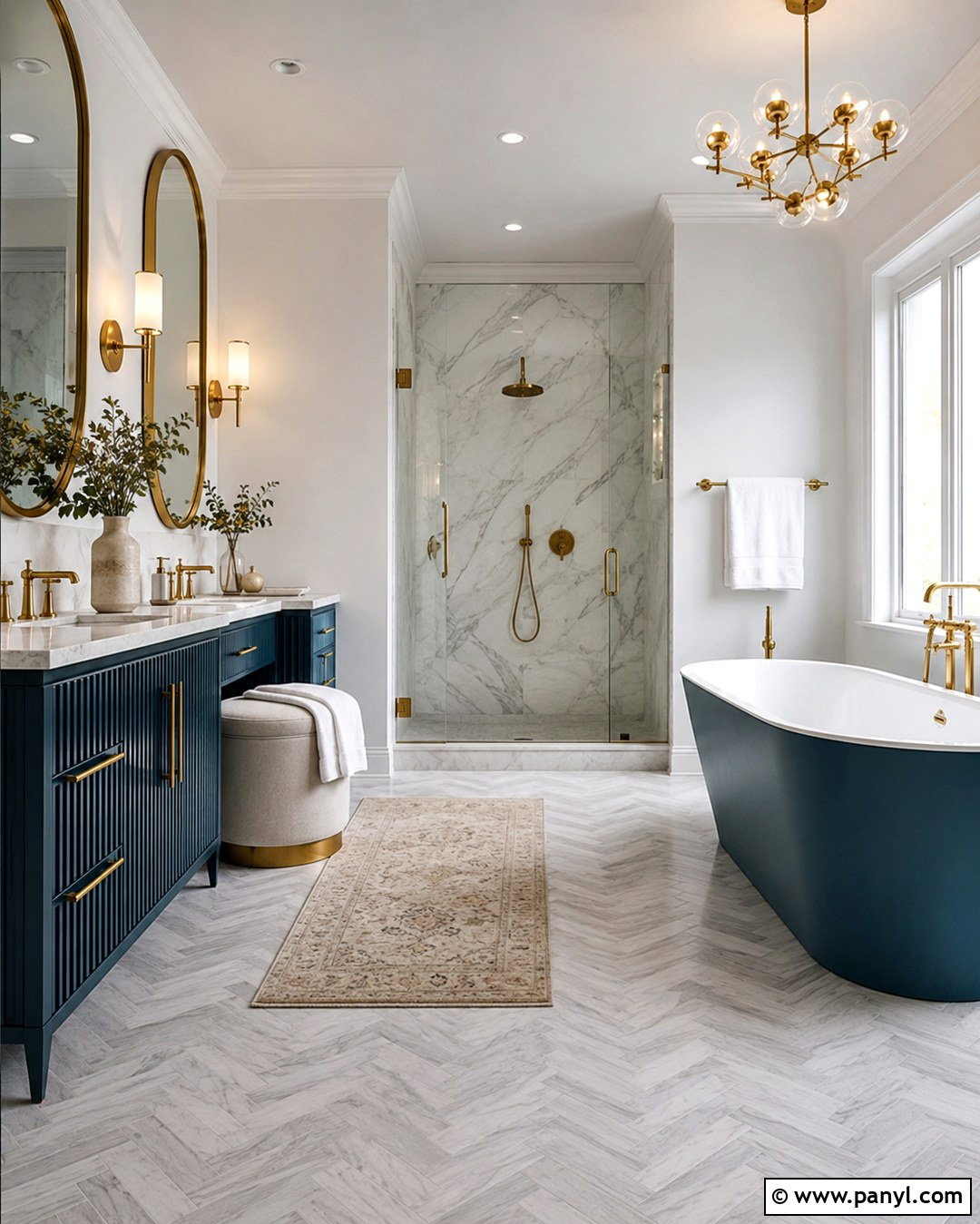 Peacock Blue Bathroom - 20 Bathroom Blue Colors